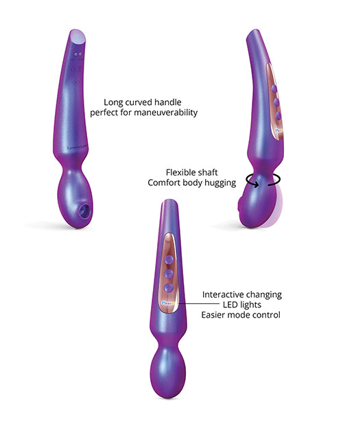 Love to Love Flapping Head Pleaser Wand - Iridescent Night