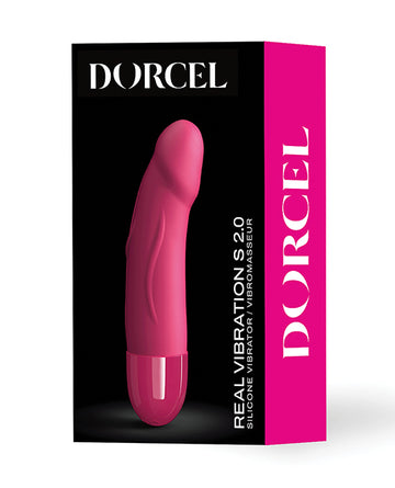 Dorcel Real Vibration S 6" Rechargeable Vibrator - Pink