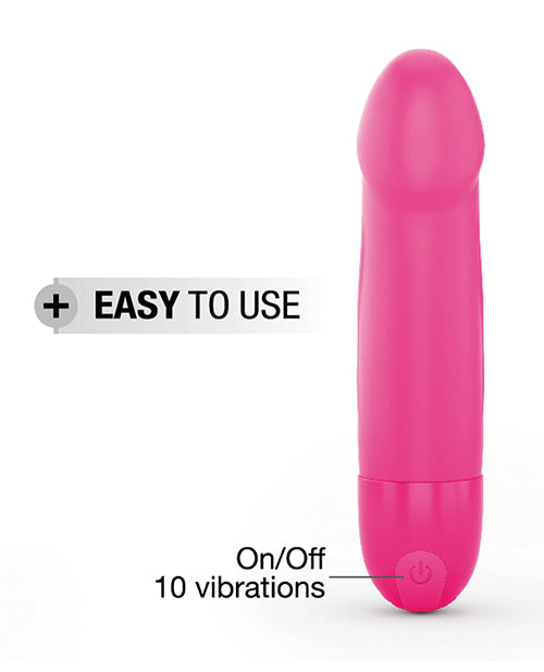 Dorcel Real Vibration S 6" Rechargeable Vibrator - Pink