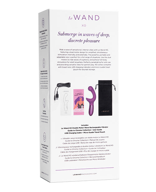 le-wand-xo-double-motor-wave-rechargeable-vibrator-cherry image