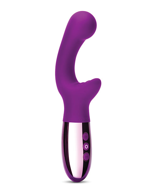 le-wand-xo-double-motor-wave-rechargeable-vibrator-cherry image