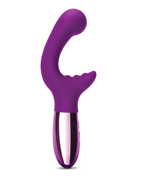 le-wand-xo-double-motor-wave-rechargeable-vibrator-cherry image