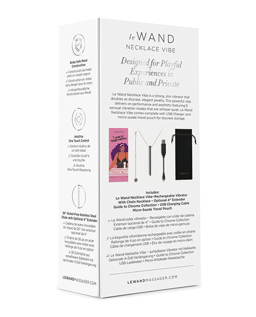 le-wand-vibrating-necklace-silver image