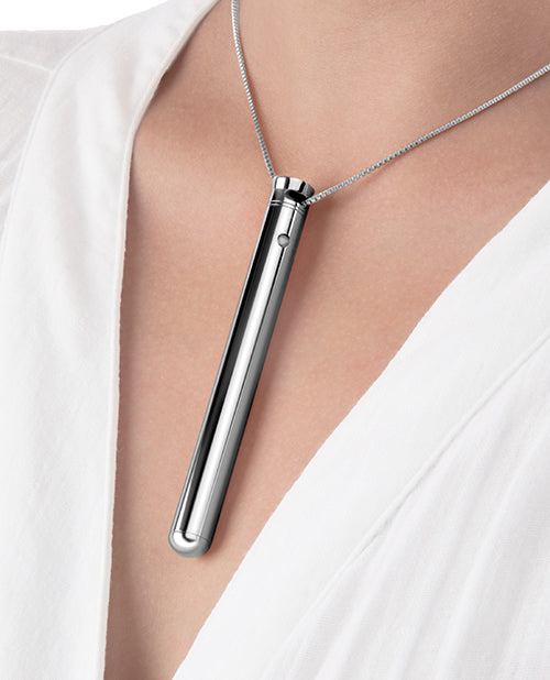 le-wand-vibrating-necklace-silver image