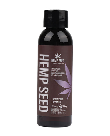 Earthly Body Massage & Body Oil - 2 oz Lavender