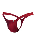 male-basics-y-buns-thong-red-xl image