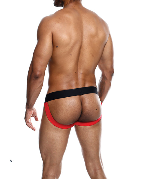 male-basics-neon-jockstrap-red-lg image