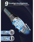 the-male-rose-pro-thrusting-rotating-vibrating-3d-masturbator-black image