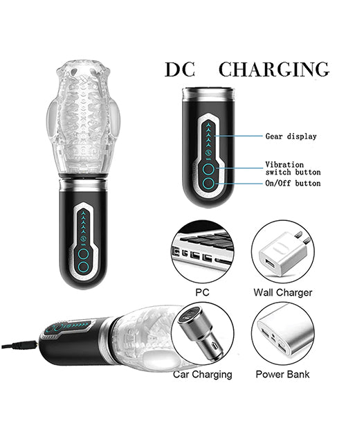 the-male-rose-3-thrusting-rotating-vibrating-oral-sex-masturbator-black image