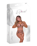 strap-tease-cupless-choker-bra-open-cage-short-black-sm image