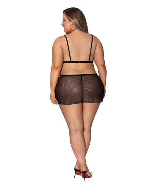 girl-next-door-strappy-bralette-wflirty-thong-skirt-black-2x image
