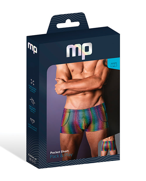 Pack & Play Pocket Short - Rainbow SM