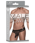 hoser-stretch-mesh-thong-black-lxl image