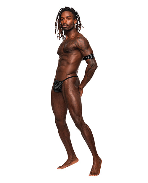 pisces-pu-leather-bicep-back-harness-black-os image
