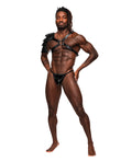 aquarius-pu-leather-chest-harness-whalf-sleeve-black-os image