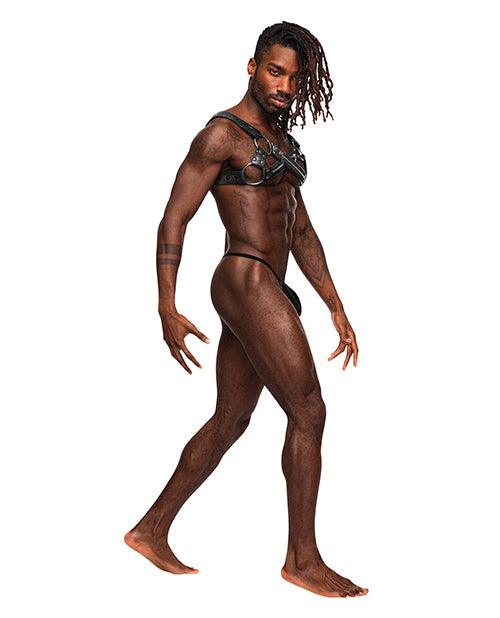 virgo-pu-leather-chest-harness-wzipper-detail-black-os image