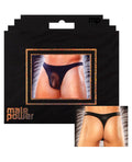 male-power-sheer-nylon-lycra-pouch-thong-black-lxl image