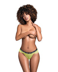 sunday-brunch-babe-lace-panty-hot-green-sm image