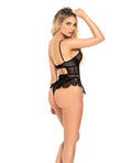underwire-fishnet-teddy-black-lxl image
