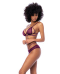 dot-mesh-underwire-top-wopen-back-panty-wine-lxl image