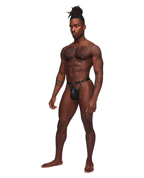 fetish-jouster-nylon-spandex-front-ring-g-string-black-sm image