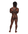 leather-gemini-double-ring-harness-black-os image