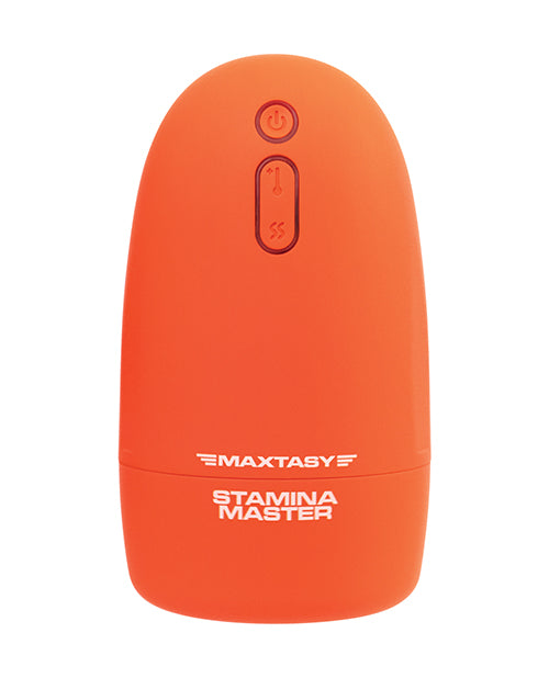 maxtasy-stamina-master-heat-up-vibrating-stroker-orange image