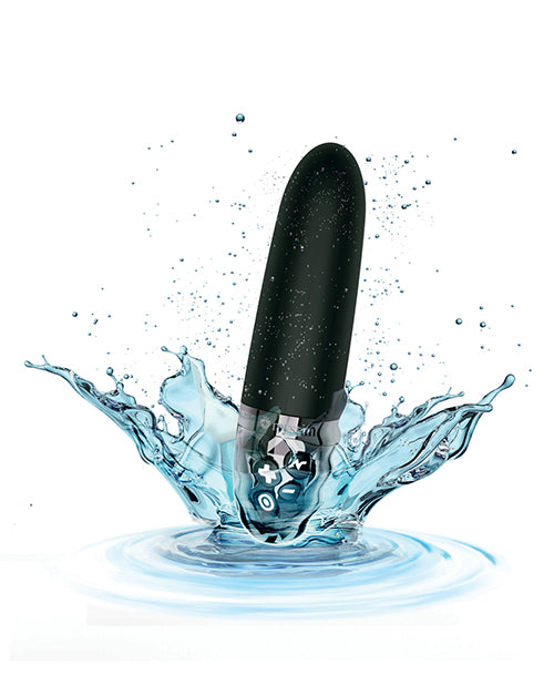 Mystim Sleak Freak eStim Straight Vibrator - Black