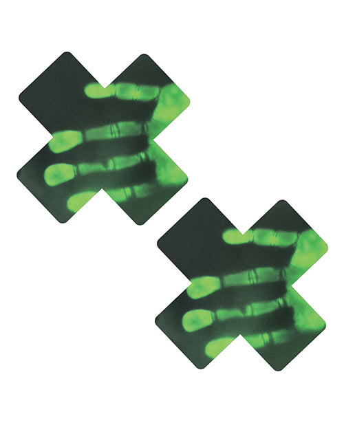 neva-nude-temperature-reactive-x-factor-pasties-neon-green image