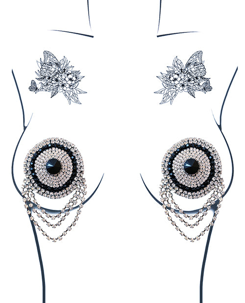 neva-nude-burlesque-la-vie-boheme-jewel-reusable-silicone-pasties-crystal-os image