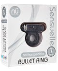 nu-sensuelle-mate-ultra-bullet-ring-cockring-7-function-black image
