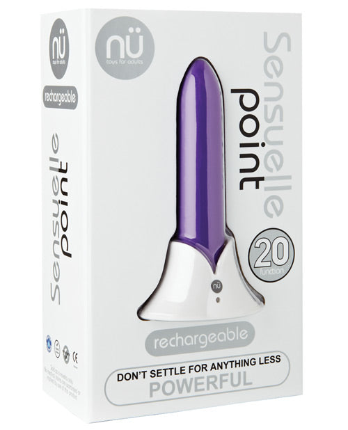 nu-sensuelle-point-rechargeable-bullet-purple image