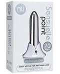 nu-sensuelle-point-rechargeable-bullet-silver image