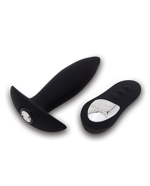 nu-sensuelle-remote-control-rechargeable-mini-plug-black image