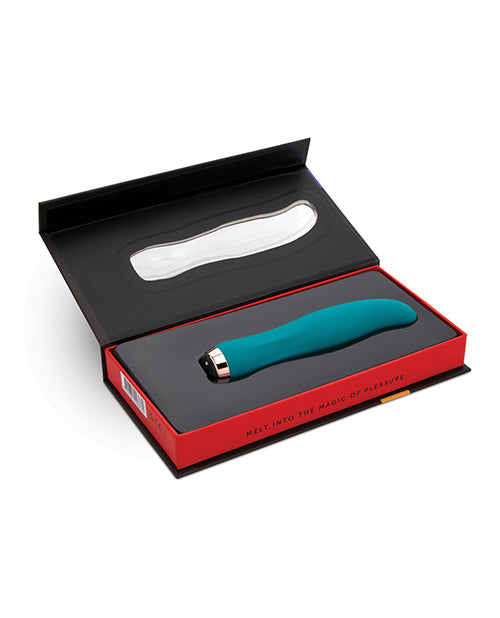 Nu Sensuelle Bella Velvet Touch Vibe - Emerald Green