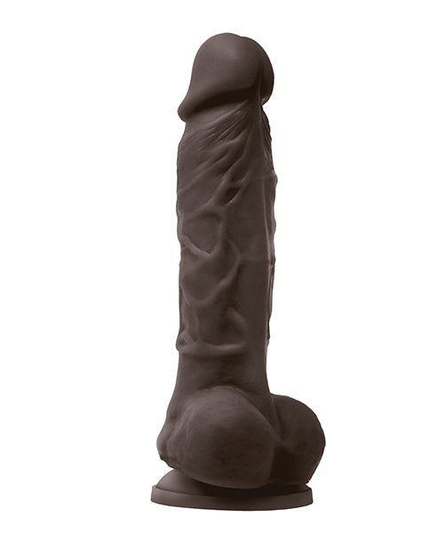 colours-pleasures-5-vibrating-dildo-dark-brown image