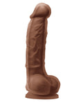 colours-dual-density-5-dildo-brown image
