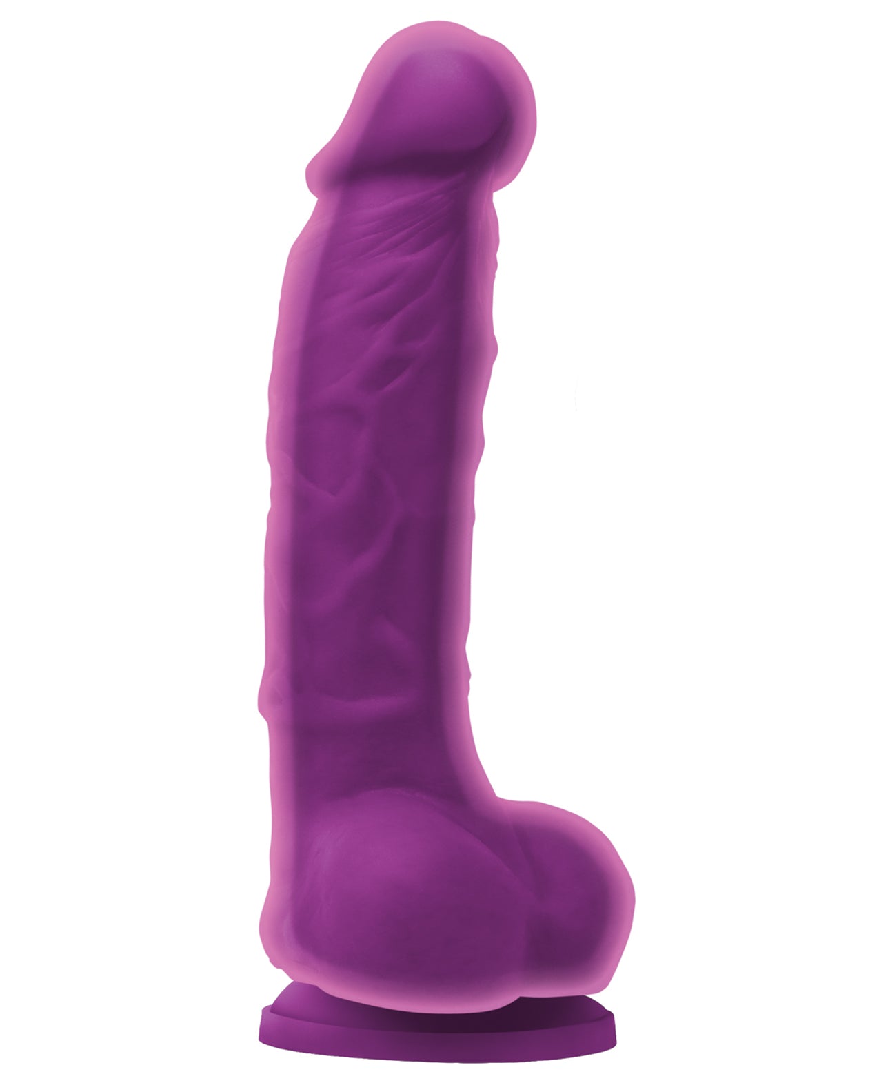 Colours Dual Density 5" Dildo - Purple