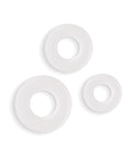 firefly-glow-in-the-dark-bubble-cock-rings-white-pack-of-3 image