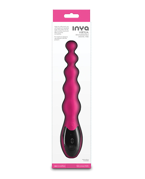 inya-virtua-digital-beaded-anal-vibrator-pink image