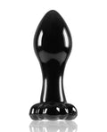 crystal-flower-butt-plug-black image