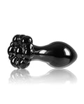 crystal-flower-butt-plug-black image