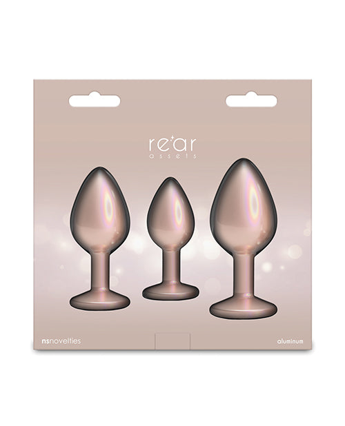 Rear Assets 3 pc Trainer Kit w/Clear Gem - Iridescent Champagne