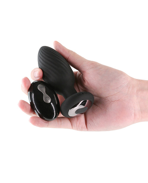 renegade-alpine-20-gyrating-vibrating-butt-plug-wremote-black image