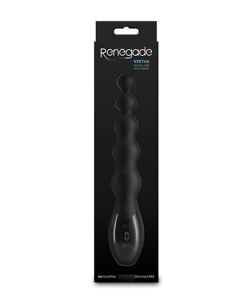renegade-virtua-digital-beaded-anal-vibrator-black image