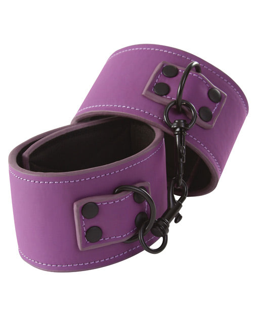 lust-bondage-wrist-cuffs-purple image