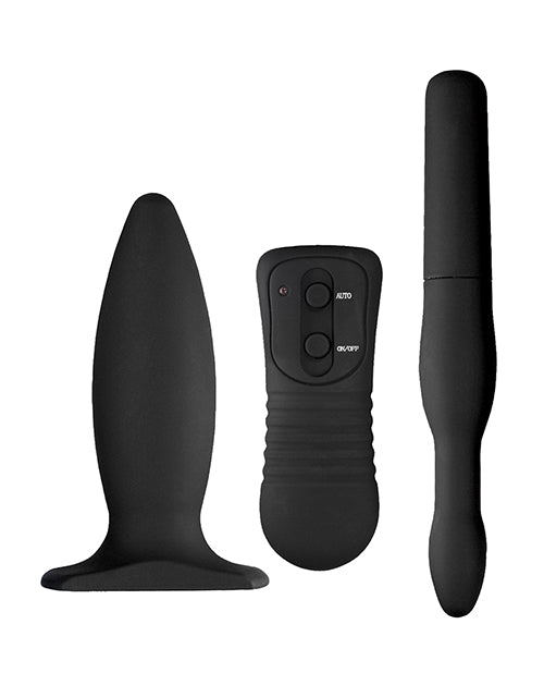 my-1st-anal-explorer-kit-vibrating-butt-plug-and-please-black image