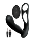 butts-up-prostate-massager-wscrotum-cockring-black image