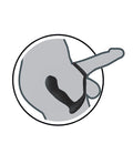 butts-up-prostate-massager-wscrotum-cockring-black image