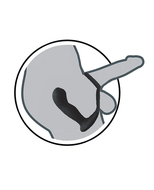 butts-up-prostate-massager-wscrotum-cockring-black image